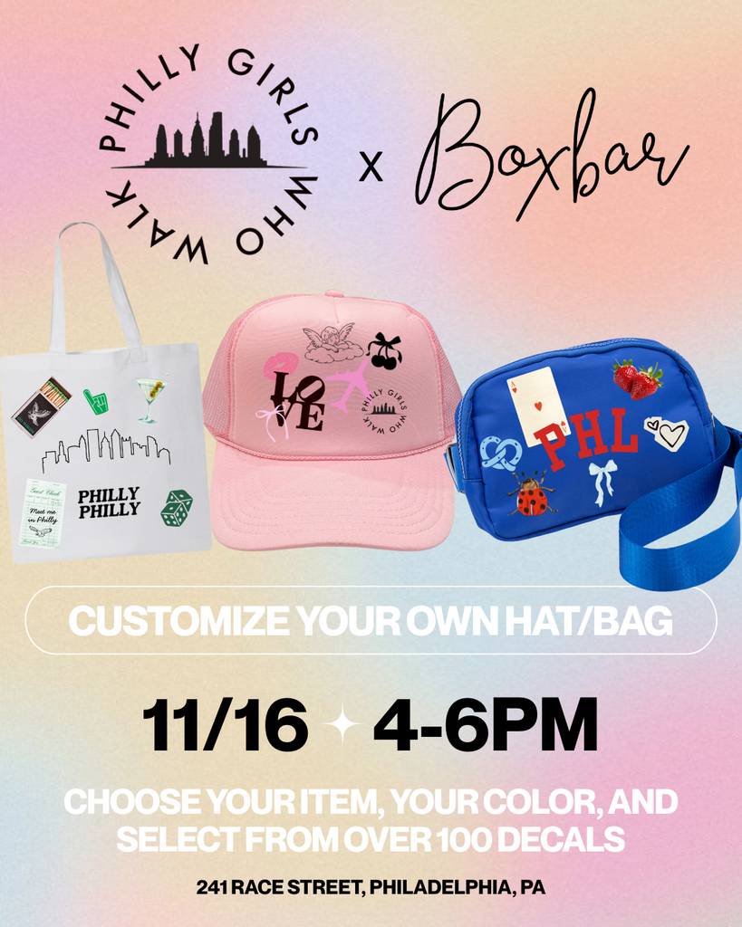 Philly Girls Who Walk x Boxbar Collab